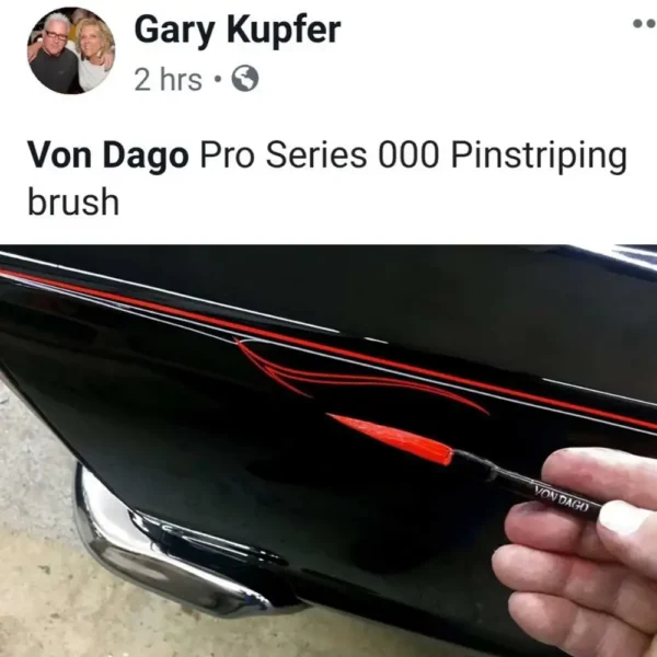 Pro-Series #000 Pinstriping Sword Brush