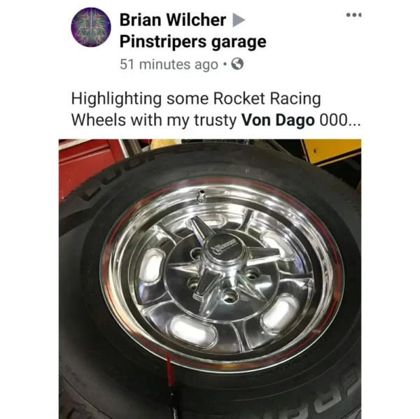 Pro-Series #000 Pinstriping Sword Brush