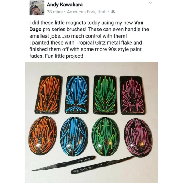 Pro-Series #0000 Pinstriping Sword Brush