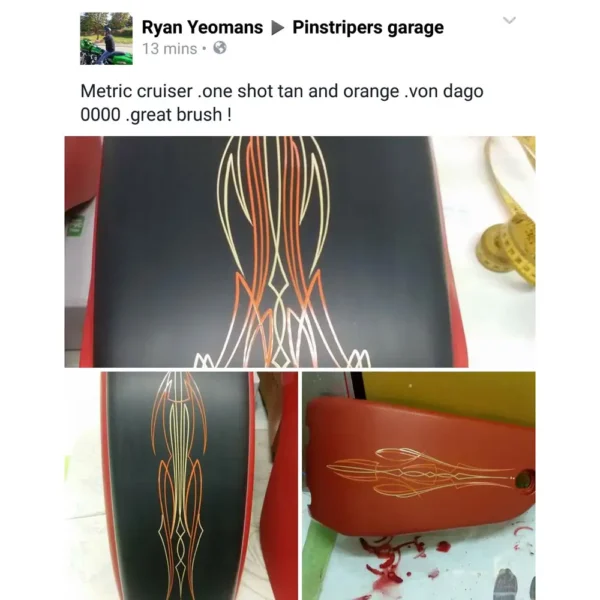 Pro-Series #0000 Pinstriping Sword Brush