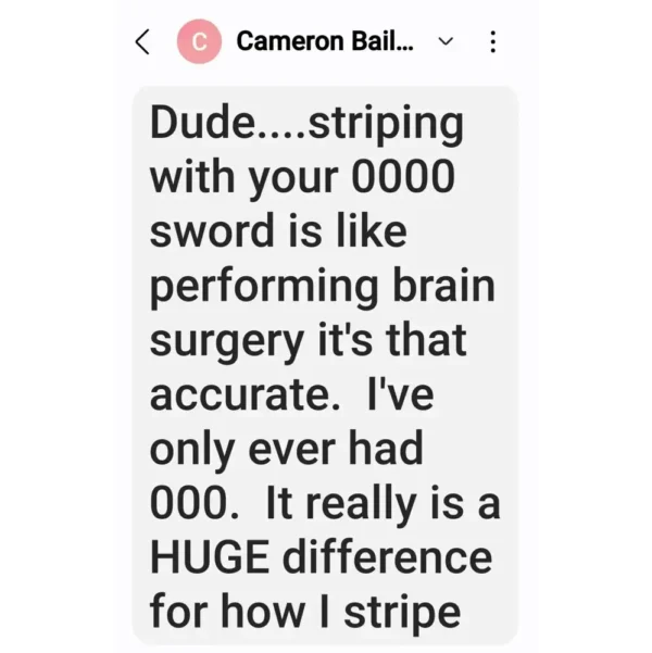 Pro-Series Pinstriping Brush Set – 6 Piece Professional Set