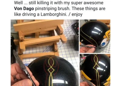 Pro-Series Pinstriping Brush Set – 6 Piece Professional Set