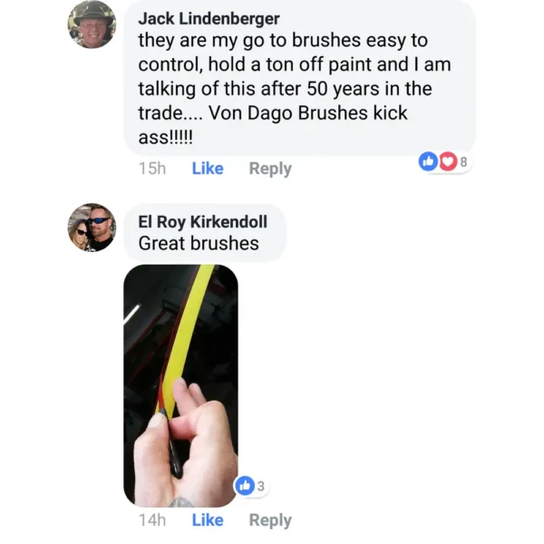 Pro-Series Pinstriping Brush Set – 6 Piece Professional Set