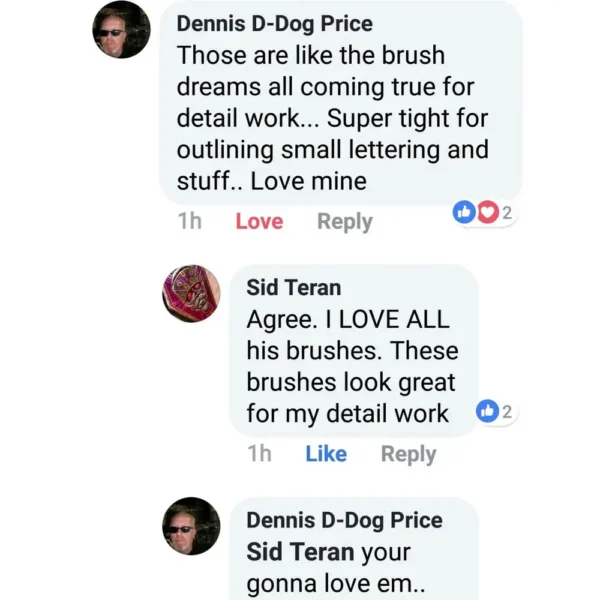 Pro-Series "Baby Vader" #1 Detail Brush