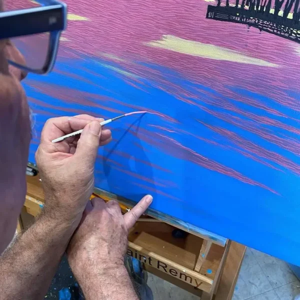 Pro-Series Lite Saber #0 Pinstriping Brush - Long Handle