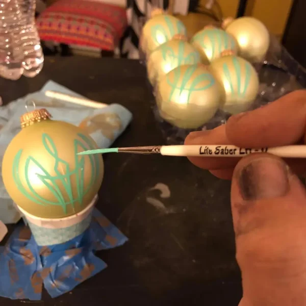 Pro-Series Lite Saber #0 Pinstriping Brush - Long Handle