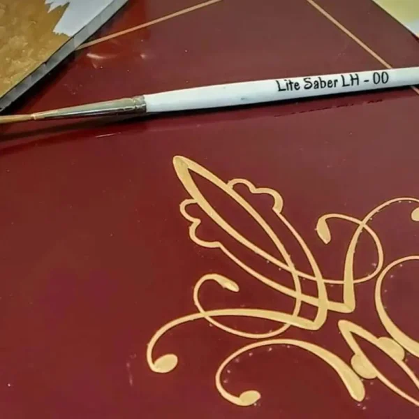 Pro-Series Lite Saber #00 Pinstriping Brush – Long Handle