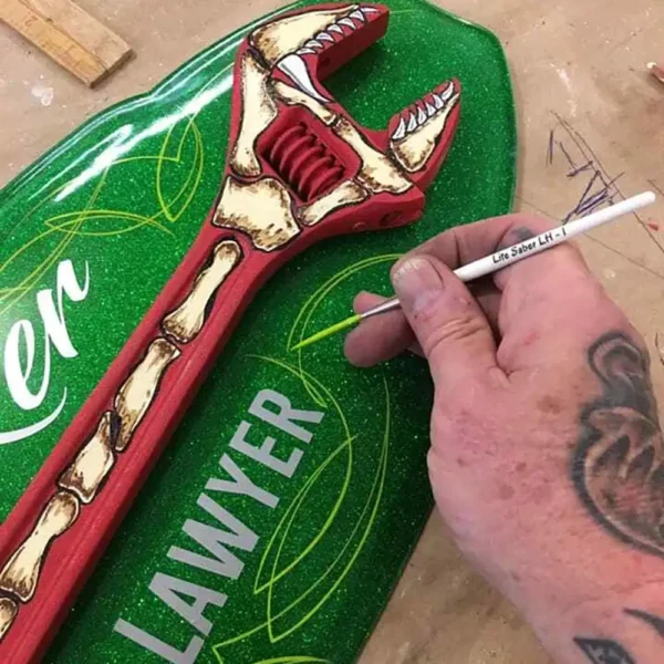 Pro-Series Lite Saber #1 Pinstriping Brush – Long Handle