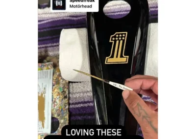 Pro-Series Lite Saber #1 Pinstriping Brush – Short Handle