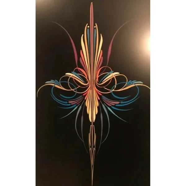 Pro-Series Lite Saber #3 Pinstriping Brush – Long Handle