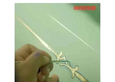 Pro-Series Lite Saber #3 Pinstriping Brush – Short Handle