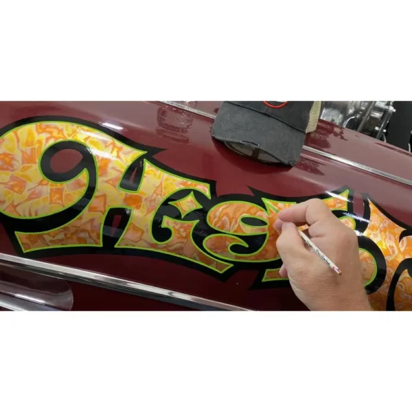 Pro-Series Lite Saber #4 Pinstriping Brush – Long Handle