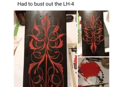 Pro-Series Lite Saber #4 Pinstriping Brush – Long Handle