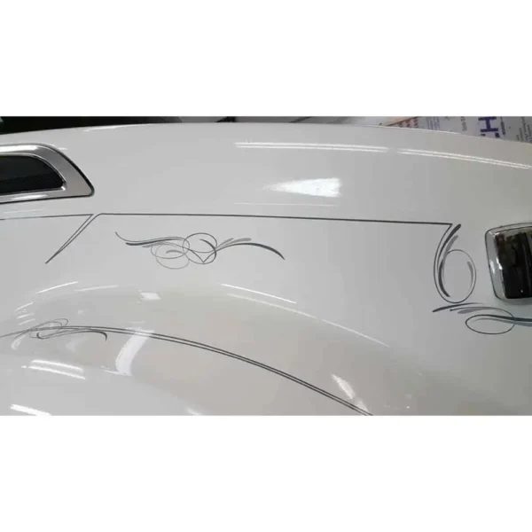 Pro-Series Lite Saber #4 Pinstriping Brush – Short Handle