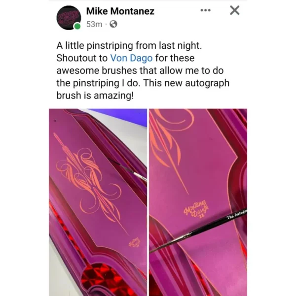 Von Dago "Autograph II" Signature Brush