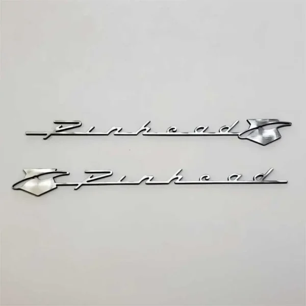 Pair of Pinhead Emblems